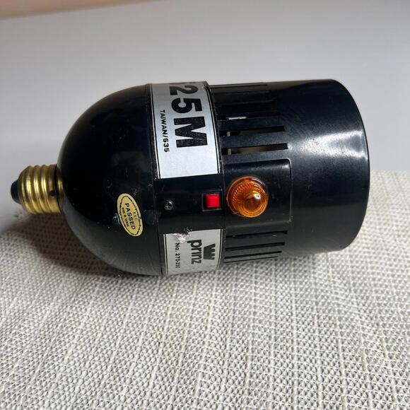 Vintage PRINZ 525M Studio Flash Head w/ Reflector & Mount - Picture 3 of 12